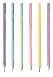 Lápis Grafite Trio Pastel Tris